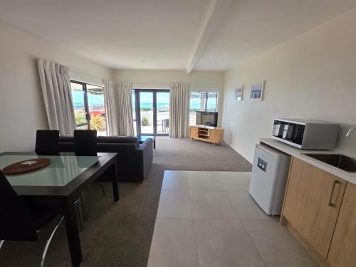 ห้องครัว, Kaikoura Beach Motel in ไกกัวลา