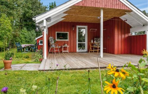 花園, One-Bedroom Holiday Home In Hovborg in 霍堡