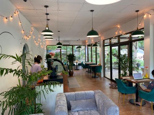 Restaurant, Samma Karuna Beach & Wellness Resort - Intoxicants free in Ko Pha-ngan