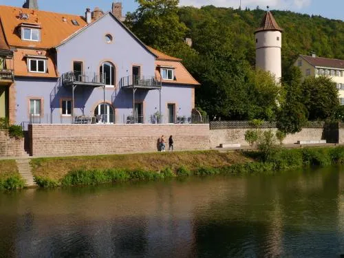 Tauberterrasse in Wertheim, Deutschland