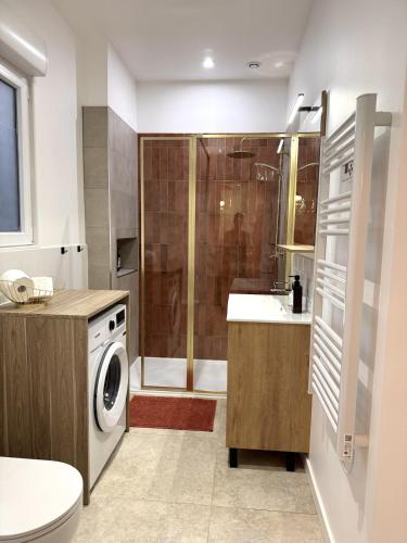 T2 Cosy - Proche centre - Stationnement gratuit in Saint-Brice-Courcelles