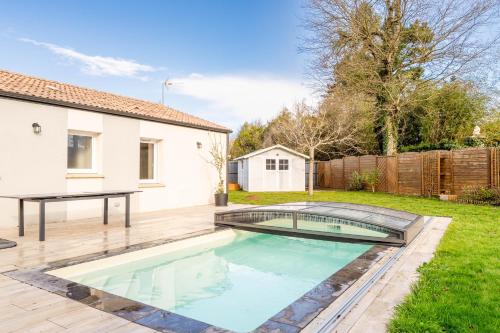 Garden, Nouveau ! Bulle d'air - Maison avec piscine in Bouaye