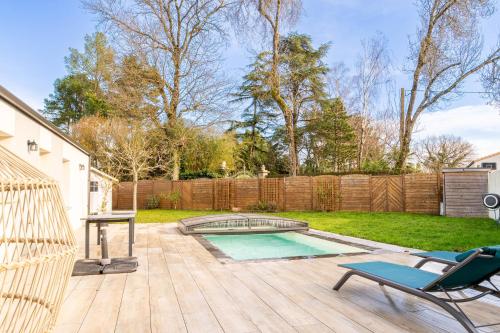 Garden, Nouveau ! Bulle d'air - Maison avec piscine in Bouaye