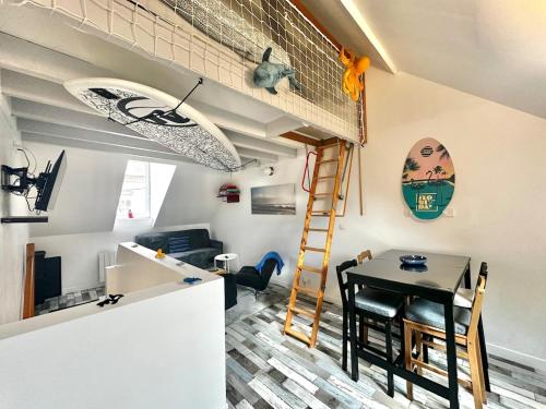 BRICE - Studio 4 pers avec mezzanine au cœur de Berck-Plage