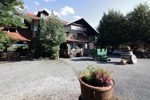 Viesnīcas āriene, Butina Guesthouse in Krasno Poļje