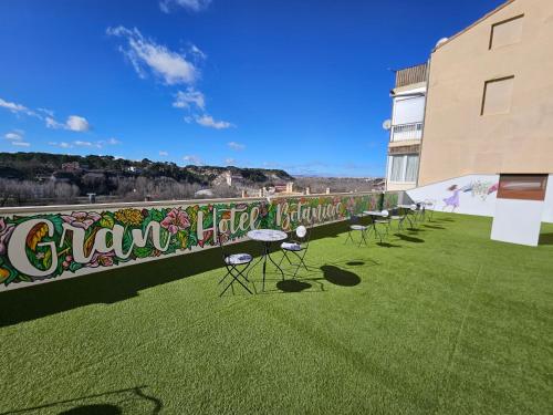 Erkély/terasz, Gran Hotel Botanicos in Teruel Városközpont