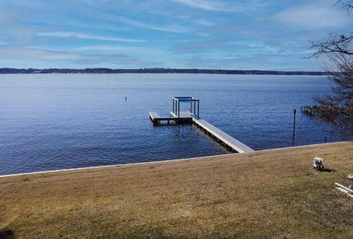 Kilátás, Lakefront House with Boat Dock, BBQ in Peaceful Flint in Flint (TX)
