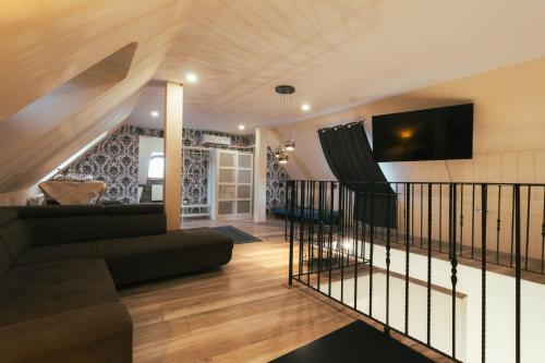 Koplietošanas atpūtas telpa ar TV, Végvári Hotel Eger (Vegvari Hotel Eger) in Eger