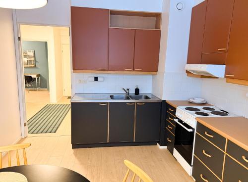 Tilava ja elegantti kolmio in Kokkola Karleby