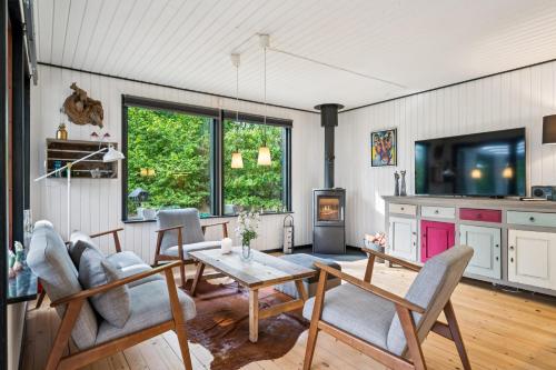 Vista exterior, Charming Holiday Home In Scenic Fuglslev With Large Garden And Cosy Outdoor Spaces in Ebeltoft