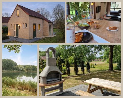  Lakefront Cottage Gelderland BBQ & tuin 6pers, Unterkunft in Ewijk