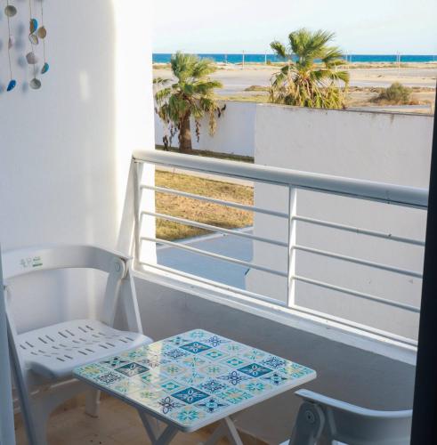 Balcon/terrasse, Aqua Vista Studio in Hiboun