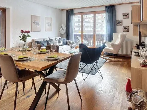 Apartment Morgins 6P- Ski-in Ski-out- Parkplatz- zentral- WiFI by Interhome in Morgins, Schweiz