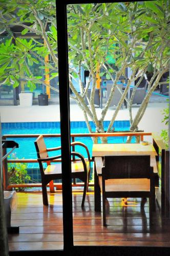 Balcony/terrace, Family House Zen Boutique Resort in Pai Riverside
