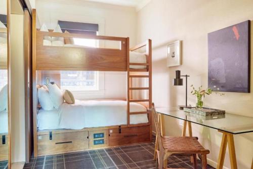 Chambre partagée, mixte, 4 personnes