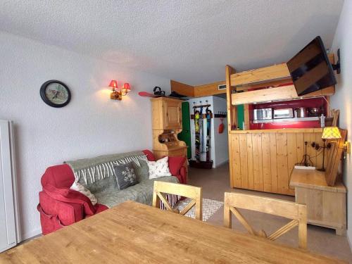 Appartement ski aux pieds avec balcon - FR-1-346-603