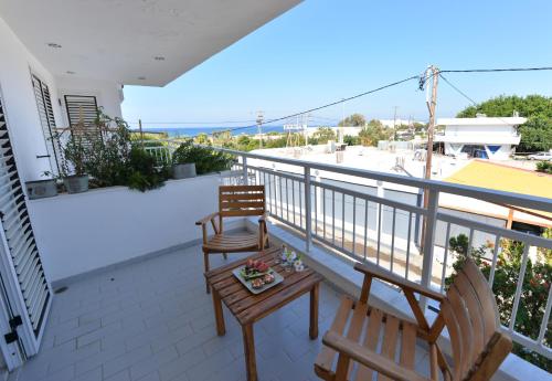 Balcony/terrace, Hotel Anna Apartments in Gouves