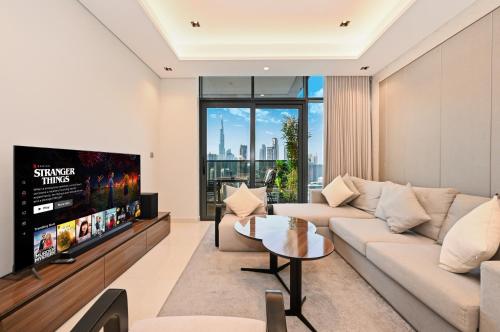 Stunning 1 Bdr Luxury with Burj Khalifa View, Dubái
