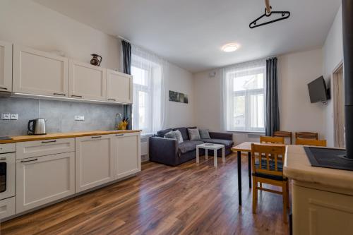 Konyha, JpBa Jiřetín pod Bukovou apartmány (JpBa Jiretin pod Bukovou apartmany) in Albrechtice V Jizerskych Horach