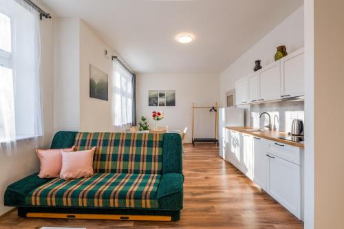 Konyha, JpBa Jiřetín pod Bukovou apartmány (JpBa Jiretin pod Bukovou apartmany) in Albrechtice V Jizerskych Horach