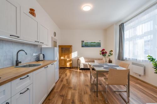 Konyha, JpBa Jiřetín pod Bukovou apartmány (JpBa Jiretin pod Bukovou apartmany) in Albrechtice V Jizerskych Horach