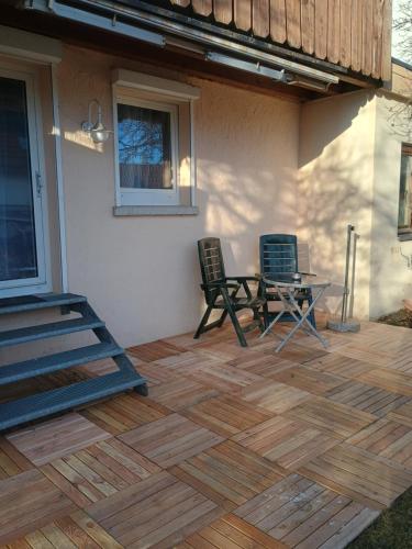 Balkons/terase, Appartment Holli- kleine, modern renovierte Altbauwohnung in Dornhan