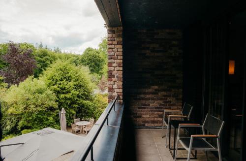 Balcony/terrace, Hotel Gastronomique de Echoput in Hoog-Soeren