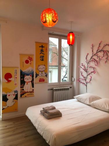 Le 10 - Studio Tokyo, tout équipé Mulhouse centre - stationnement gratuit - Heimsbrunn