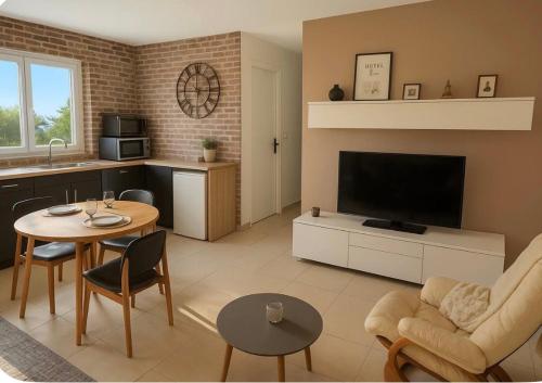 Appartement lumineux 45 m2 avec parking proche gare et centre de Reims
