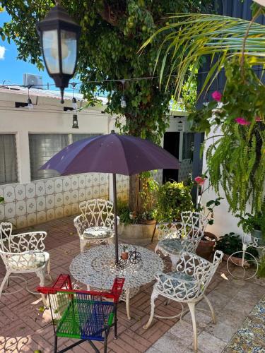 Varanda/terraço, Neska Polita Hostel in Juayua