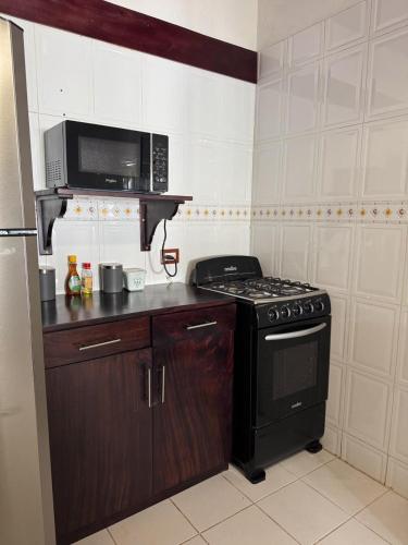 Cozinha, Neska Polita Hostel in Juayua