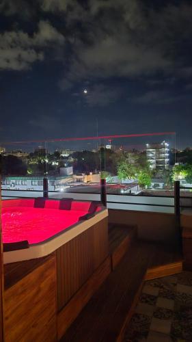 parveke/terassi, Gran Hotel Dakar in Mendoza