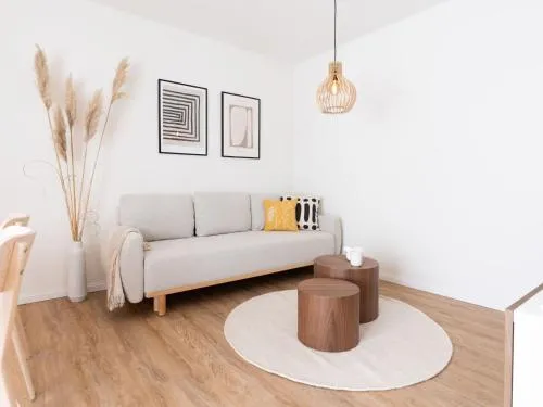 Apartment Küstenbutze - Modernes Apartment für 3 im Scandi-Style mit vollausgestatteter K by Interhome in Mildstedt, Deutschland
