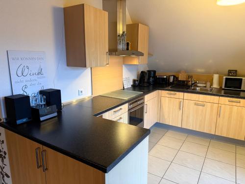 廚房, FeWo La Casa - Ferien im Münsterland (FeWo La Casa - Ferien im Munsterland) in 阿豪斯