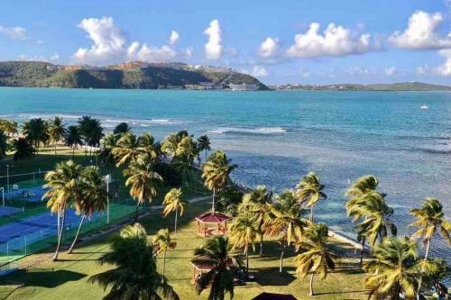Private Island- Balcony Ocean view-Entire 1BR Condo-WiFi-AC in Fajardo
