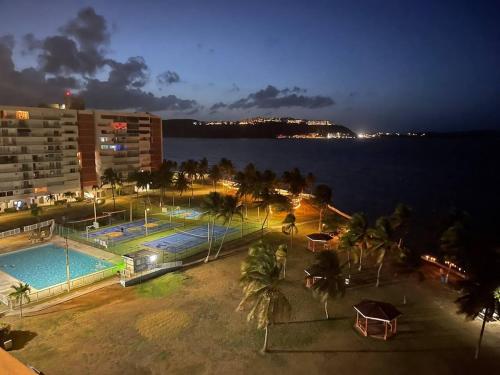 Private Island- Balcony Ocean view-Entire 1BR Condo-WiFi-AC in Fajardo