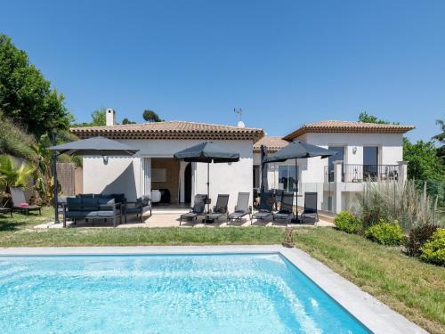 Villa with swimming pool, sauna, fitness, sea view - Location saisonnière - Biot