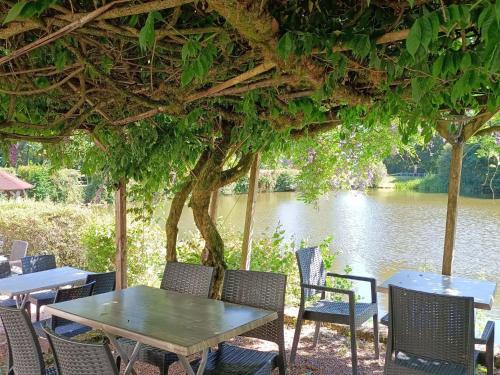 Holiday Home Chalet B10 Yemanisi in der Dordogne by Interhome in Saint-Saud-Lacoussiere