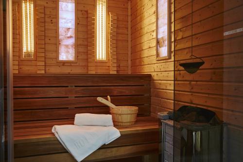 Sauna, Botrytis Borhotel in Mád