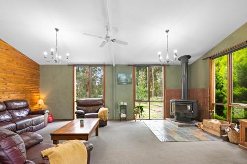 Otway bush barn retreat on 3 acres - pet friendly in Gellibrand