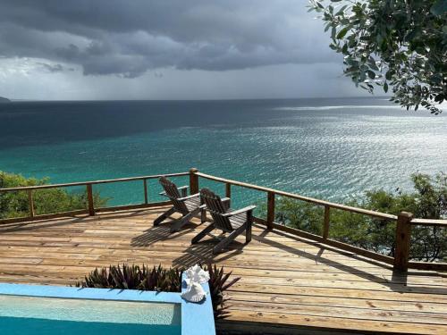 Balkons/terase, Villa Paradiso in Kittian Village
