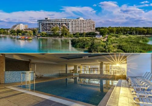 Buitenkant, Club218 Wellness Apartments in Siófok