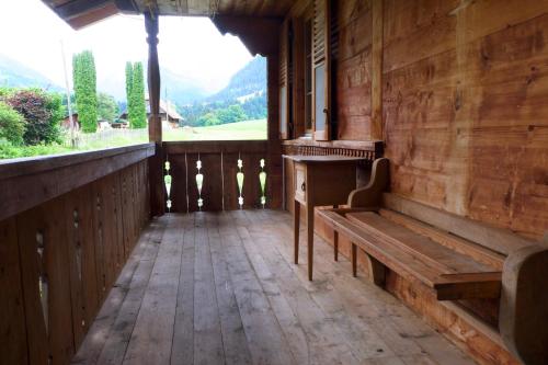 Balkons/terase, Chalet Ried Naturpark Diemtigtal in Diemtigen