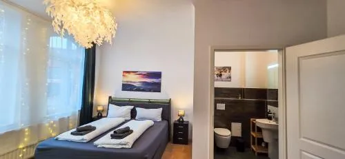 Großzügiges City-Apartment für 8 Gäste mit Parkplatz im Zentrum Wernigerode in Wernigerode, Deutschland