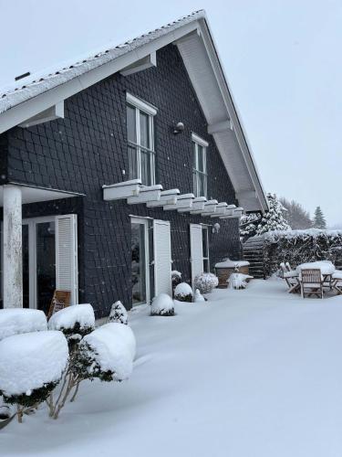 A szálláshely kívülről, Ferienhaus Rennsteiggruss in Lauscha