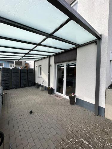陽台/露台, Ferienwohnung im Hasenwieschen in 凱塞爾塞施