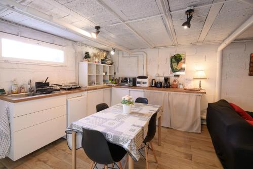 кухня, Maison Rez de Jardin intégral entre Disney & Paris (Maison Rez de Jardin integral entre Disney & Paris) in Chelles
