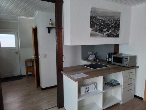кухня, Altstadt-Apartment Petershagen in Пітерхаген