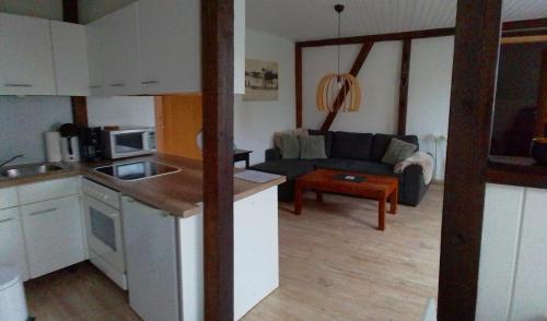 кухня, Altstadt-Apartment Petershagen in Пітерхаген