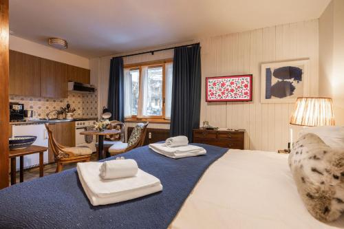 La Ruinette-Cosy studio in Verbier centre in Bagnes
